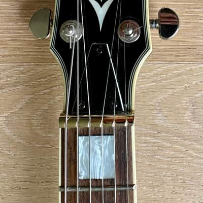 Rally Les Paul Custom John Sykes 1990 - Black Beauty - Gibson Dirty Fingers Pickups and Brass Nut image 7