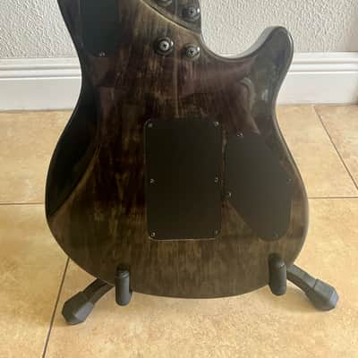 EVH Wolfgang WG Standard Quilted Maple Left-Handed Electric Guitar - Transparent Black w/ Gig Bag image 10