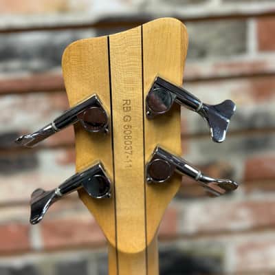 Warwick Rockbass Corvette Classic 4 2010s - Almond Sunburst Transparent image 5