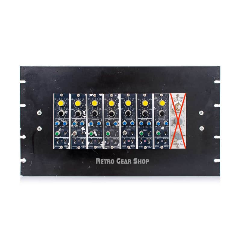 McCurdy EQ155A EQ155C EQ155 Analog Equalizer Custom PSU EQ Rack Vintage Rare *read description* image 1