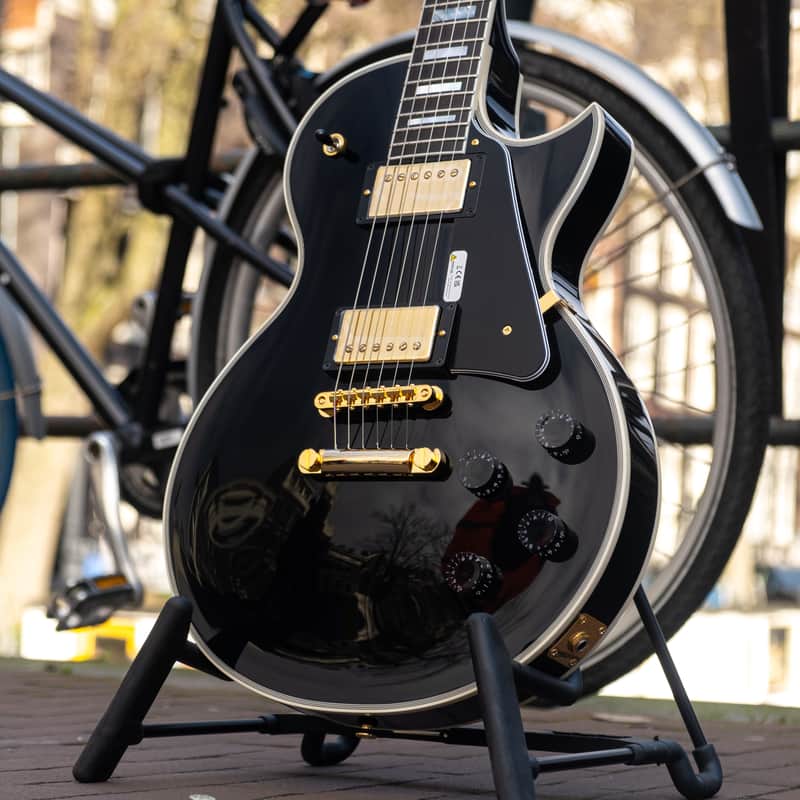 FGN Neo Classic NLC20 - Gloss Black with Gold Hardware image 1