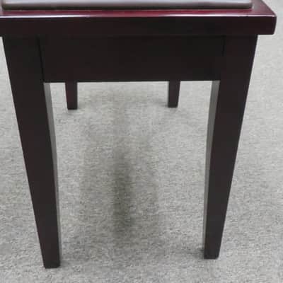 CPS Imports Walnut Piano Bench with Storage image 8