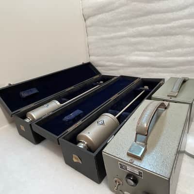 NEUMANN MM3 MATCHED #161#162 TUBE TELEUNKEN AC 701K vintage image 9