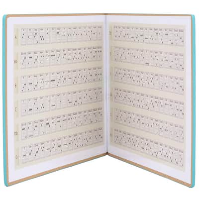 Ukulele Chord Book Portable Practice Chart With 180 Chords Beginner Learning Tool For Ukulele Teaching And Reference image 1