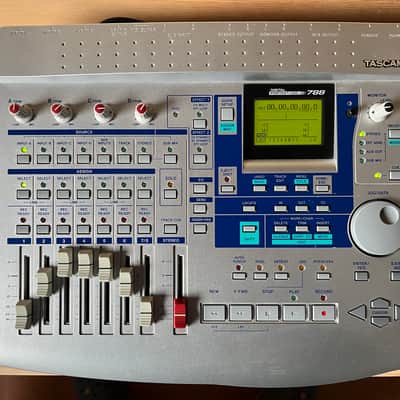 TASCAM Digital Portastudio 788 8-Track Digital Recorder 2000s - Silver image 1