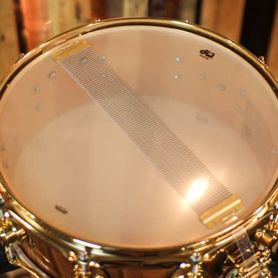 DW 5x14 Collector's Maple 333 Natural Lacquer over Santos Rosewood Snare Drum - SO#1409985 image 5