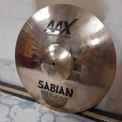 Sabian 16" AAX X-Plosion Crash Cymbal 2005 - 2018 - Brilliant image 3