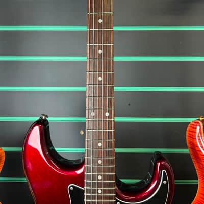 G&L Fullerton Standard Legacy 2018 Ruby Red Metallic Electric Guitar image 6