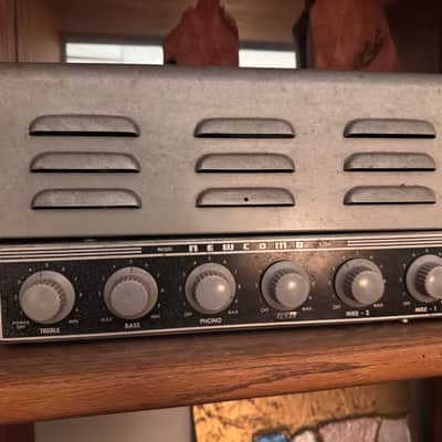 Newcomb E-254 1950s - Metal Enclosure - Converted by Tonetron Amps in Minneapolis - Video included! image 4