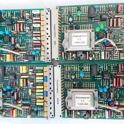 Studer B67, set of Audio & other cards image 14