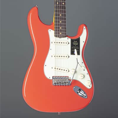 Fender American Vintage II 1961 Stratocaster RW Fiesta Red - Electric Guitar image 6