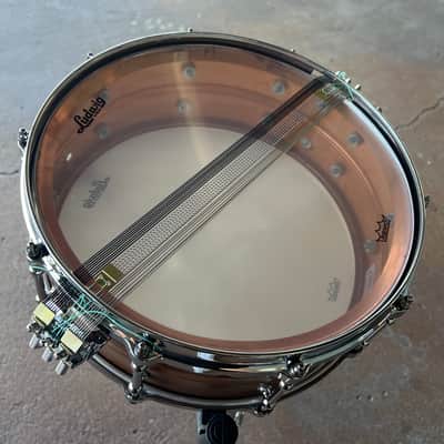 Ludwig Raw Copper Concert 5x14" Snare Drum image 6