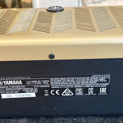 Yamaha THR5A 10-Watt 2x3" Stereo Digital Modeling Acoustic Guitar Combo 2012 - Present - Gold image 12