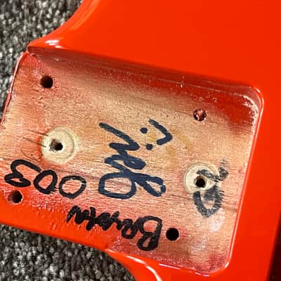 lefty G&L Fullerton Legacy guitar body USA Fullerton Red HSS image 3
