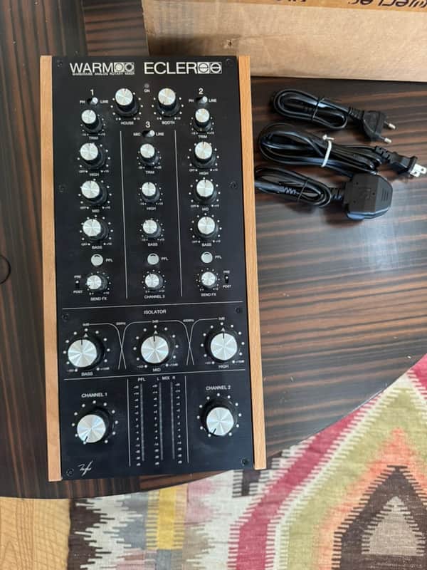 Ecler WARM2 Two-Channel Analogue Rotary Mixer 2022 - Present Black image 1