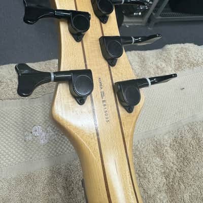 Dean Korean 5 String Bass Guitar - Black image 15