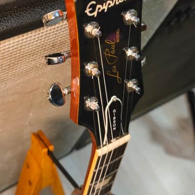 Epiphone Elite Les Paul Standard Plus Tobacco Sunburst Japan (Terada) 2002 image 7