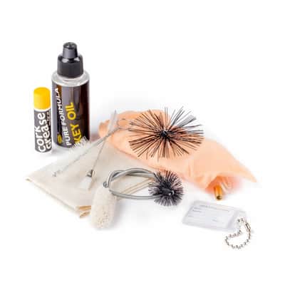 Saxophone Maintenance Kit: Sax Swab, Sax Neck Cleaner, Polish Cloth, Mouthpiece Brush, Pure Formula Key Oil, Cork Grease, Duster Brush, HERCO® I.D. Tag & Complete Care System Instructions image 1