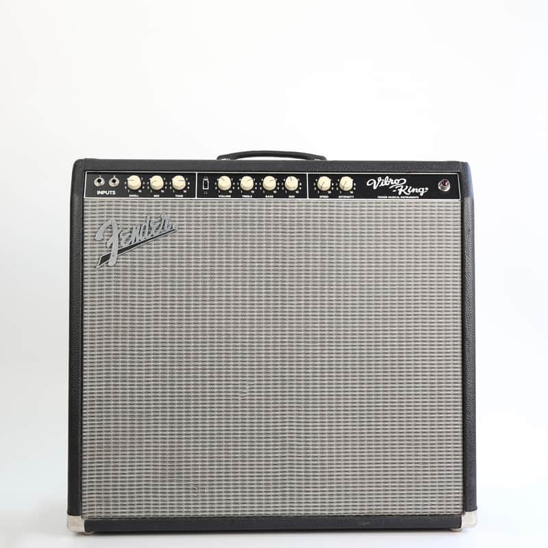 Fender Vibro-King Custom 60-Watt 3x10" Guitar Combo 2004 - 2012 - Black image 1