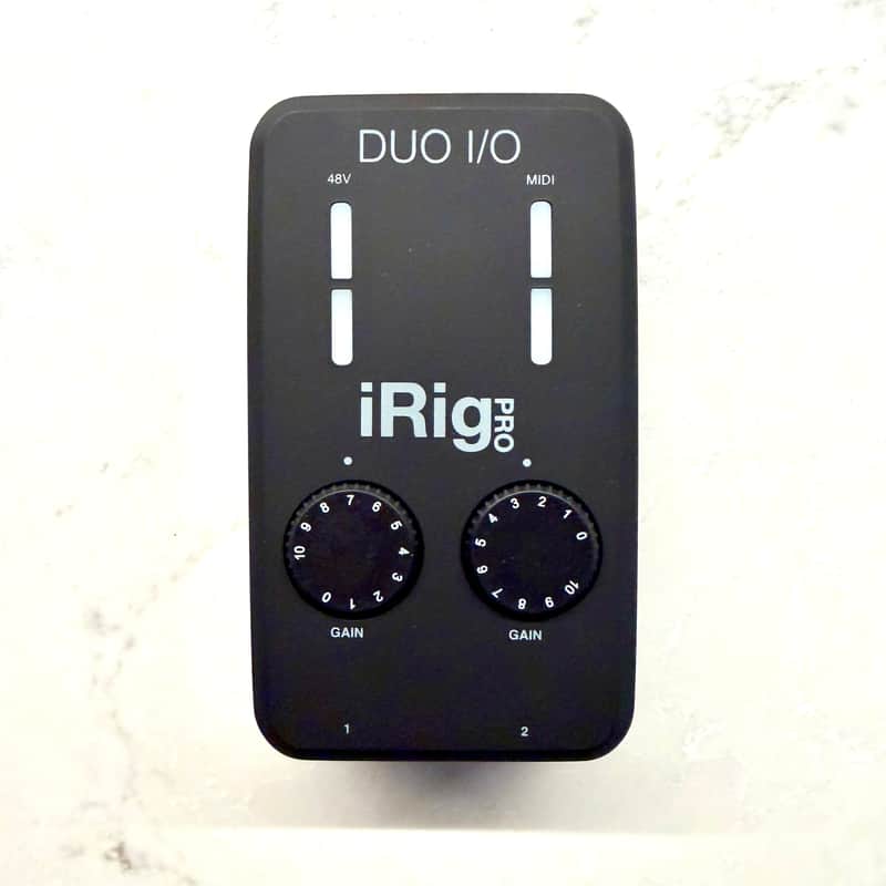 IK Multimedia iRig Pro Duo I/O 2-Channel Mobile Audio Interface 2020 - Present - Black image 1