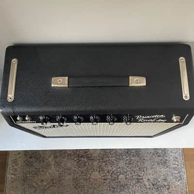 Fender '64 Custom Hand-Wired Princeton Reverb-Amp 12-Watt 1x10" Guitar Combo 2020 - PLUS HEAD CAB AND EXTRA FOOT SWITCH image 7