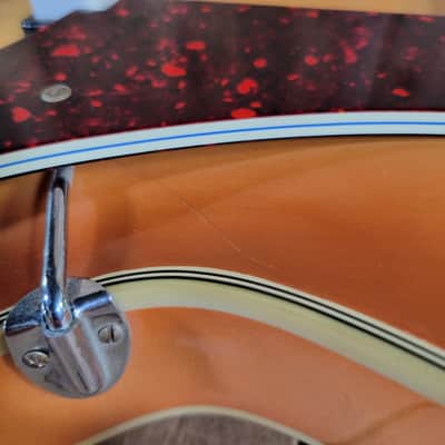 Eko Barracuda 290 1963 Excellent w/ Ibanez Hard Case - Amber Sunburst image 24