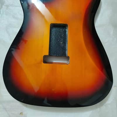 Tobacco Burst HH Telecaster Tele Style Guitar Body image 3