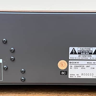 Sony CDP-R1+DAS-R1-Top of the line Cd Player and DA Converter image 18