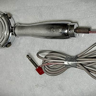 Rare 1930's American Microphone Co. handheld mic, working, modernized, Listen! image 4