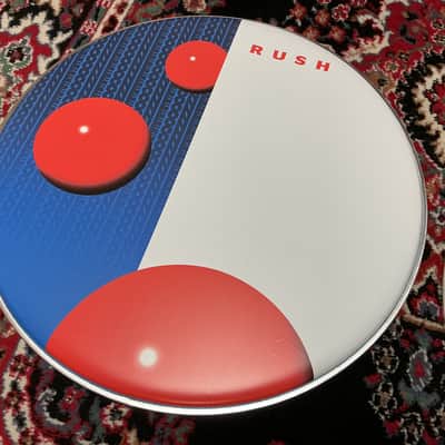 Evans Neil Peart / RUSH “Hold Your Fire” ONE & TWO 22” Bass Drum Head Set image 2