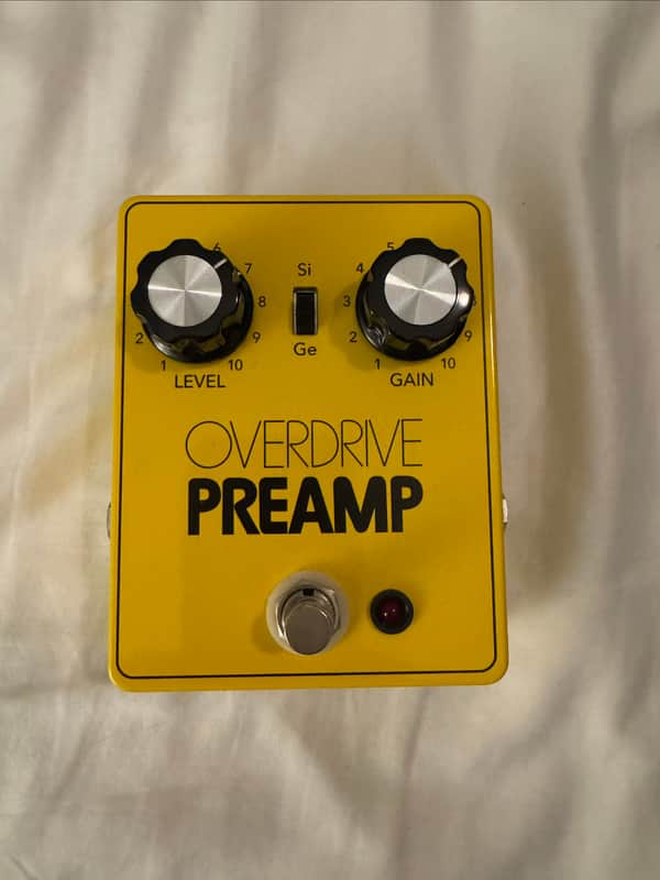 JHS Overdrive / Preamp 2022 - Present - Yellow