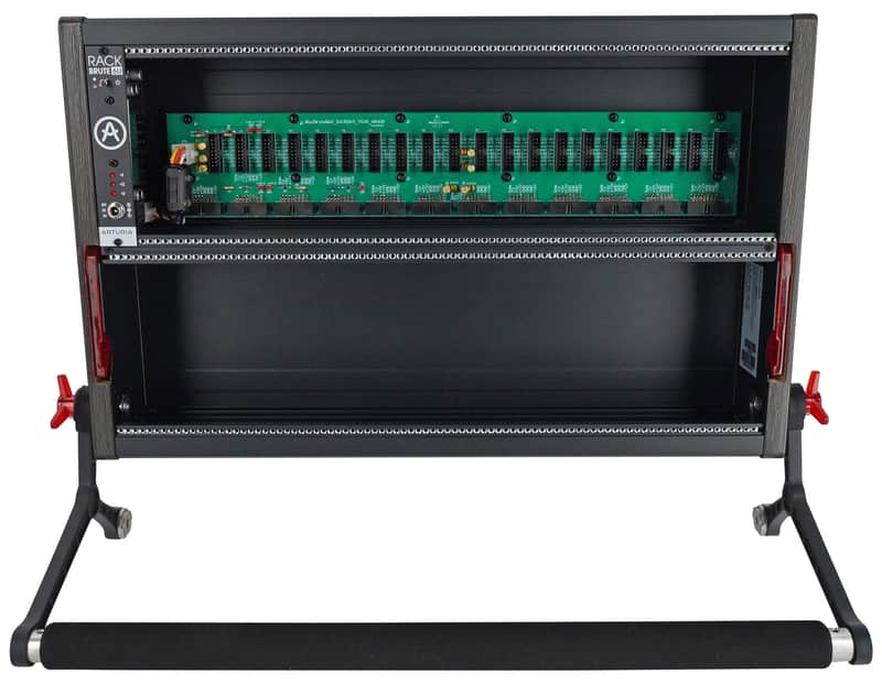 Arturia RackBrute 6U NOIR Armored EuroRack Security Carrier Case - 176 HP image 1