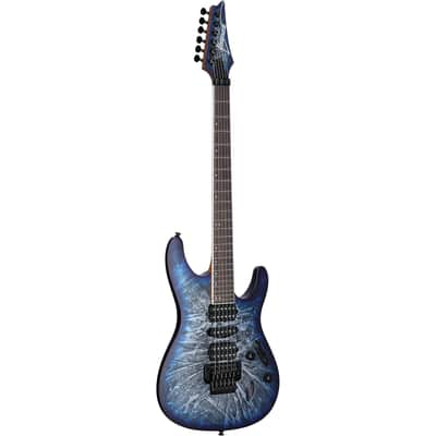 Ibanez S770 Electric Guitar (with Gig Bag), Cosmic Blue Frozen Matte image 2