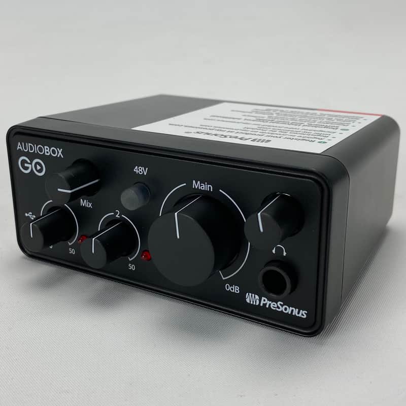 PreSonus AudioBox GO USB-C Audio Interface