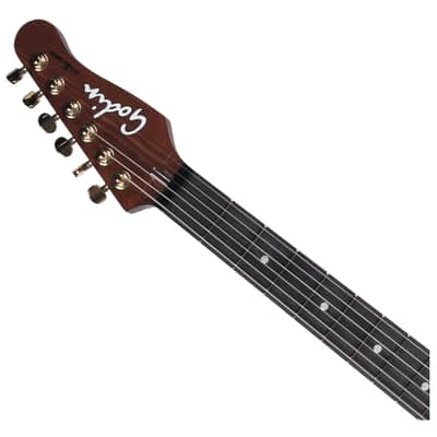 Godin Artisan ST-II EN Electric Guitar - WhiskeyBurst w/Ebony FB image 4