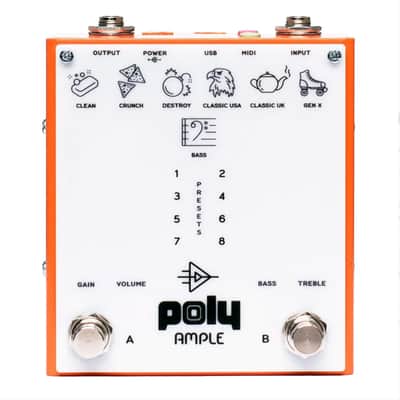 Poly Effects Ample Amp Simulator Pedal image 1