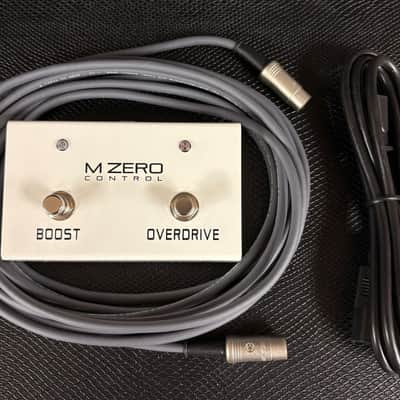 Immagine Mezzabarba M ZERO Overdrive Head ** NEW Black and Blue Snake Skin Tolex - 100 Watts - 4