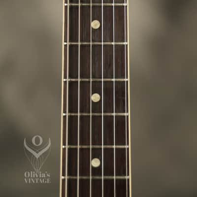 1956 Gibson ES-225 T Sunburst with original Brown hardshell case image 4