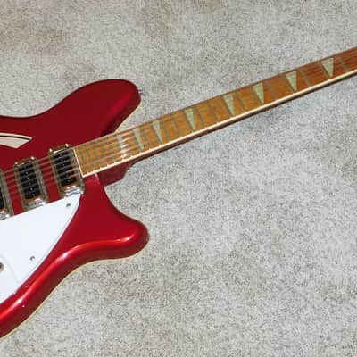 Rickenbacker 370/12 Semi-Hollow 12 String Electric Guitar Ruby Red 1985 image 3
