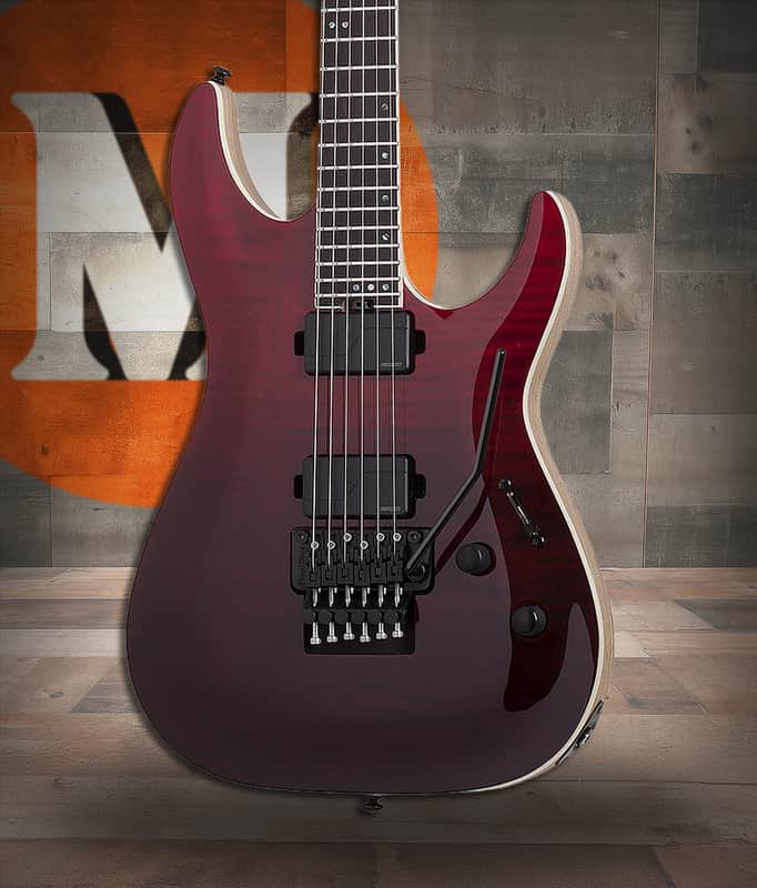 Schecter C-1 FR SLS Elite - Blood Burst (1371) image 1