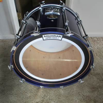 RARE! PREMIER  SIGNIA 7 PC SAPPHIRE MAPLE DRUM SET - WOW - READ THE WORDS!!!! image 4