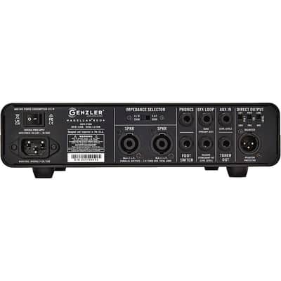 Genzler Amplification Magellan 800+ 800W Bass Amp Head - Regular Gray image 2