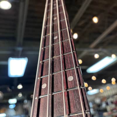 Alvarez Bass 1990's - Cherry Sunburst image 9