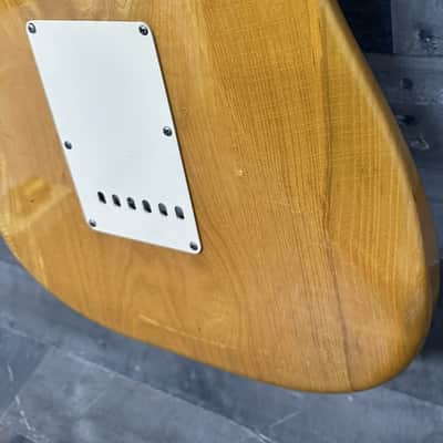 1975 Fender Stratocaster Natural Solid Body Electric Guitar, Serial #657426.. image 11