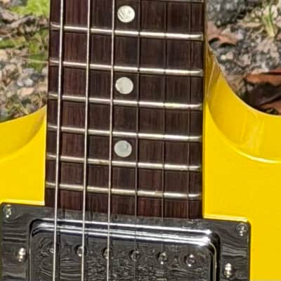 2003 Gibson Limited Edition X-Plorer Yellow Sparkle W/OHSC Explorer Mini Humbuckers image 4