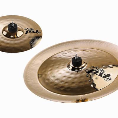 Paiste PST8 Reflector Rock Effects Cymbal Pack 10/18/New-Warranty/# CY000180FXPK image 2