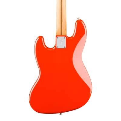 Fender Player II Jazz Bass - Maple Fingerboard, Coral Red image 3