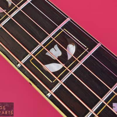 Vintage 1939 Gibson L-7 "Advanced Model"  X-braced, Picture Frame Inlays, Original Case! image 10