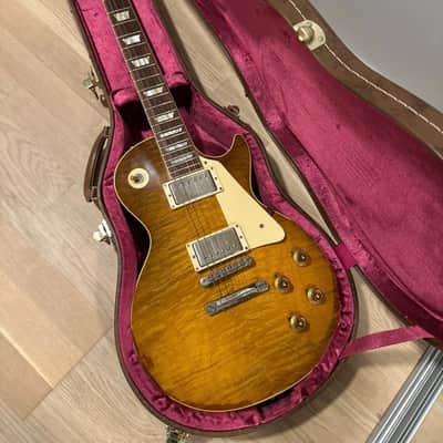 Gibson Custom Shop True Historic '59 Les Paul Reissue 2015 - 2016 - Aged Vintage Cherry Sunburst image 5