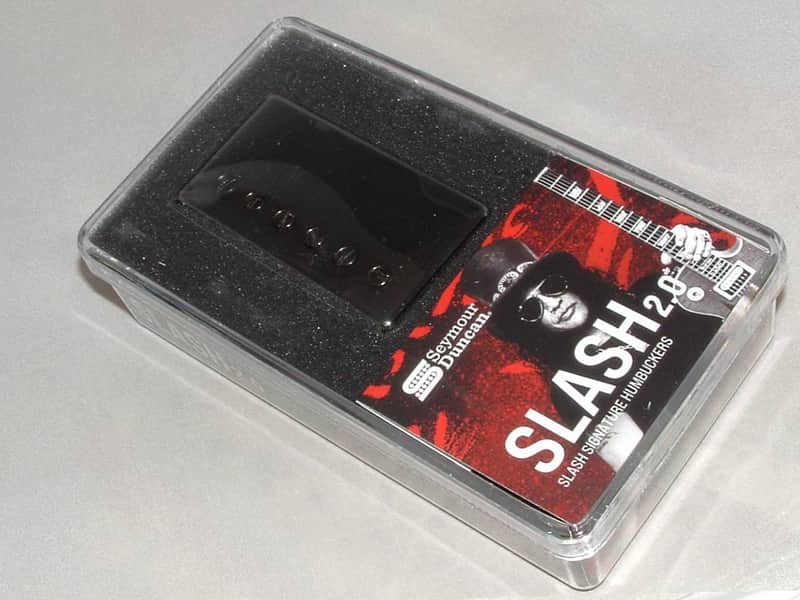 Seymour Duncan Slash 2.0 Signature Neck (Black Nickel) 4 Conductor Short Leg image 1